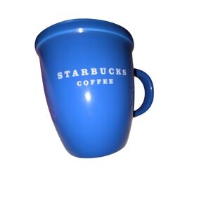 Starbucks Coffee Mug Blue Ceramic 2007 Collectible‎ Coffee Cup 12 fl oz
